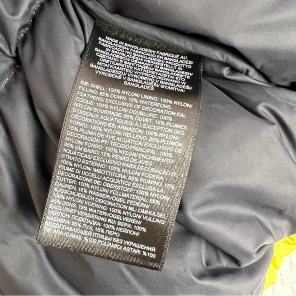 Nwt North Face 1996 Retro Nuptse Jacket - bright yellowtail - Picture 11 of 13